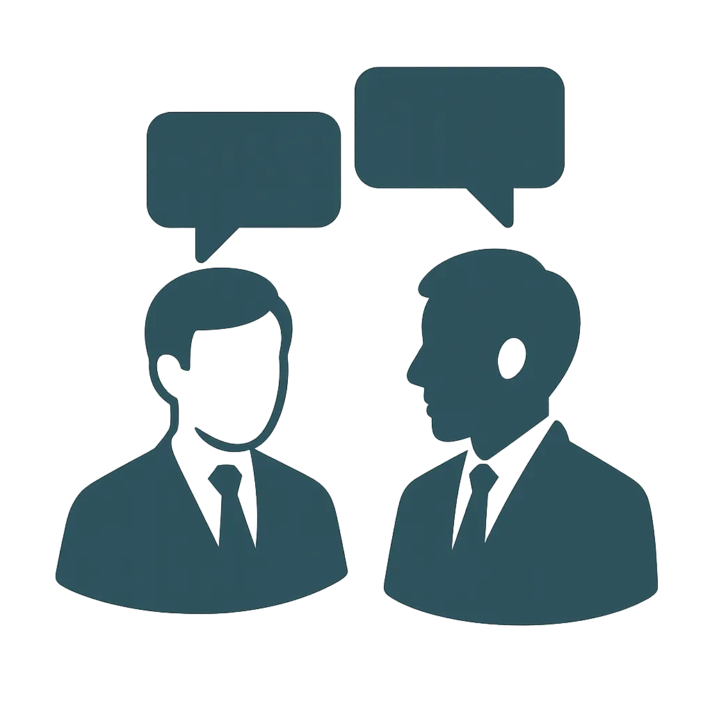 現場ヒアリングで課題を整理し、Pleasanter導入要件を定義するアイコン